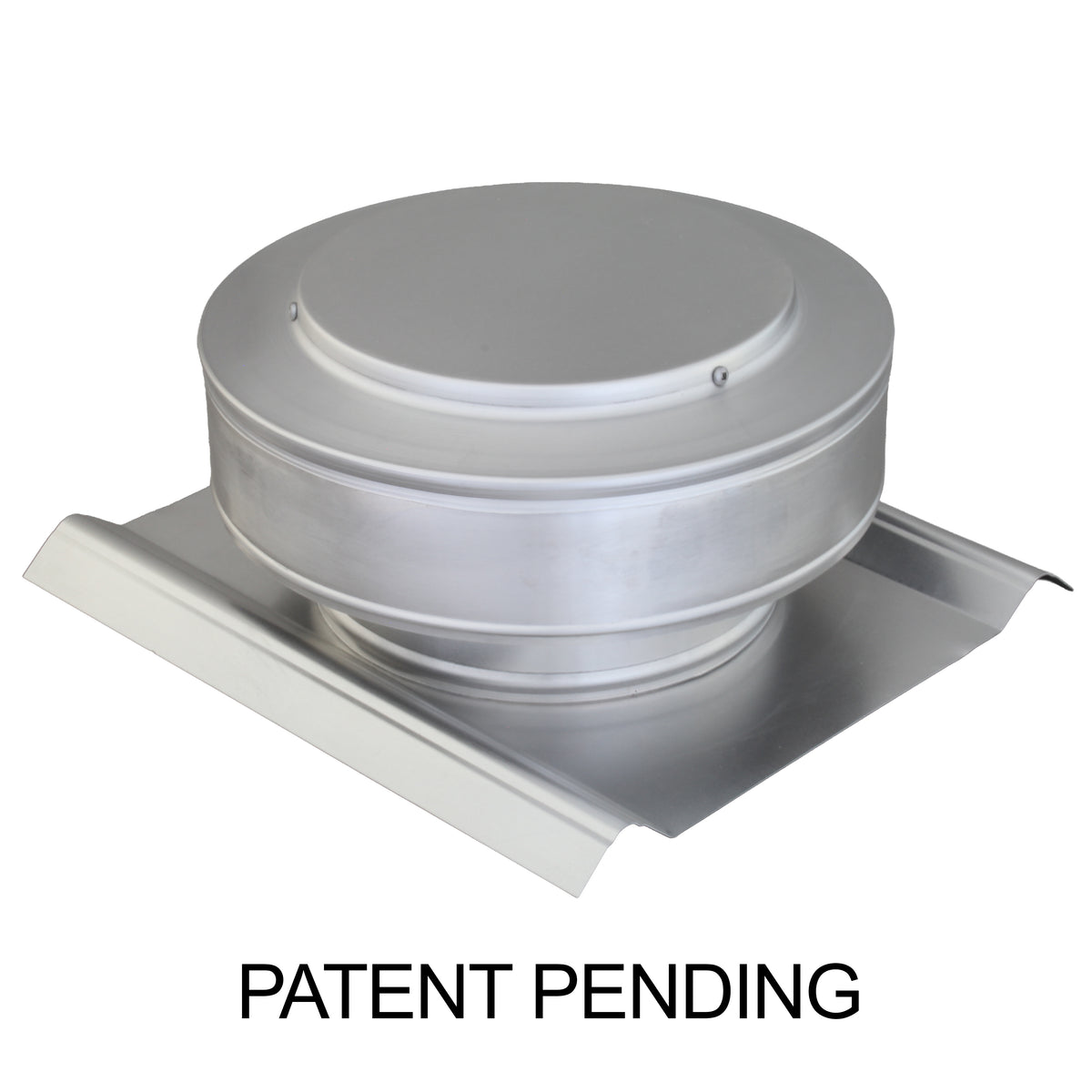 Round Back Roof Vent for SM-Rib Panel | 7" Diameter | 2" Tall Collar | Metal Roof | 38 Sq. In. NFA