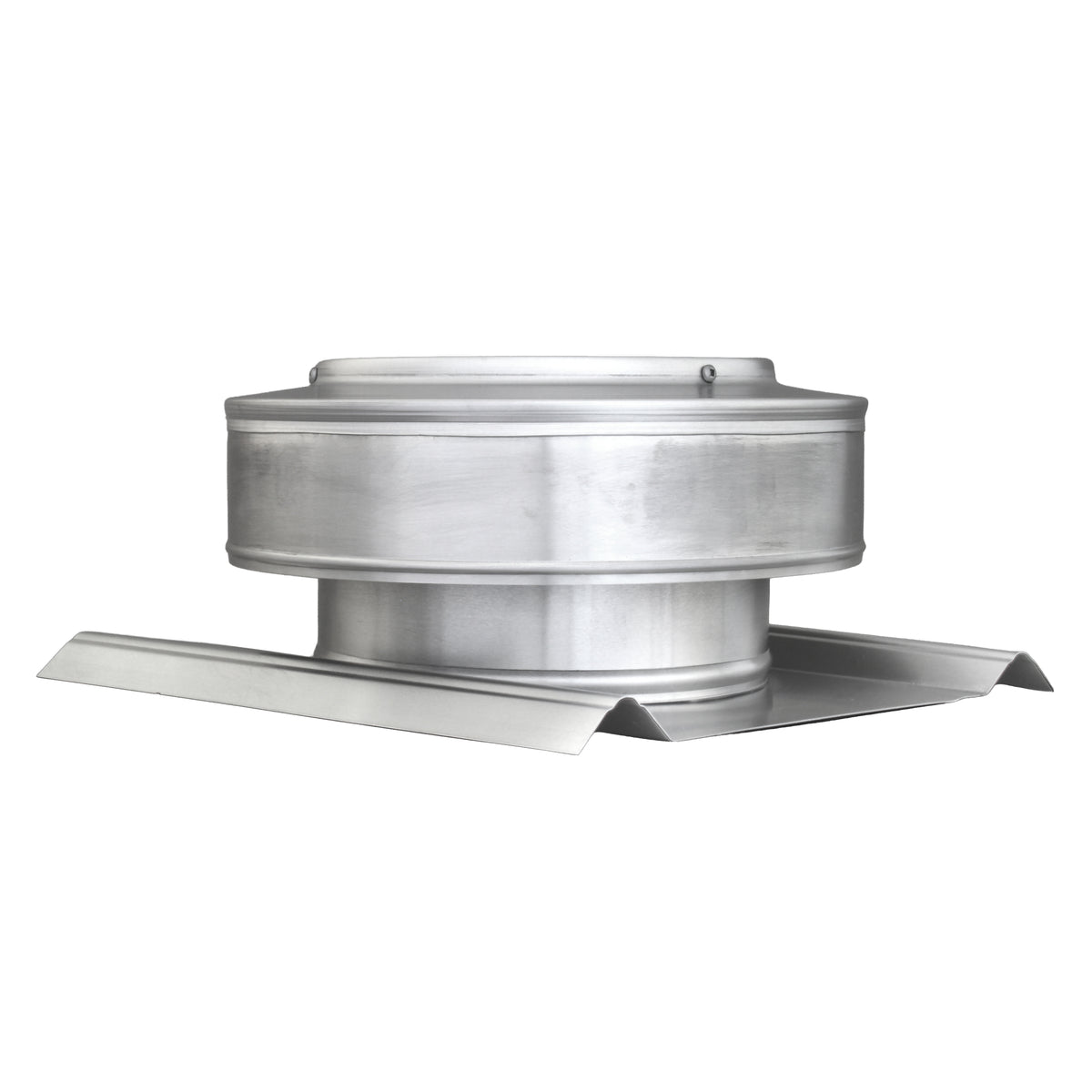 Round Back Roof Vent for SM-Rib Panel | 7" Diameter | 2" Tall Collar | Metal Roof | 38 Sq. In. NFA
