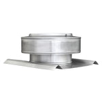 Round Back Roof Vent for SM-Rib Panel | 7" Diameter | 2" Tall Collar | Metal Roof | 38 Sq. In. NFA