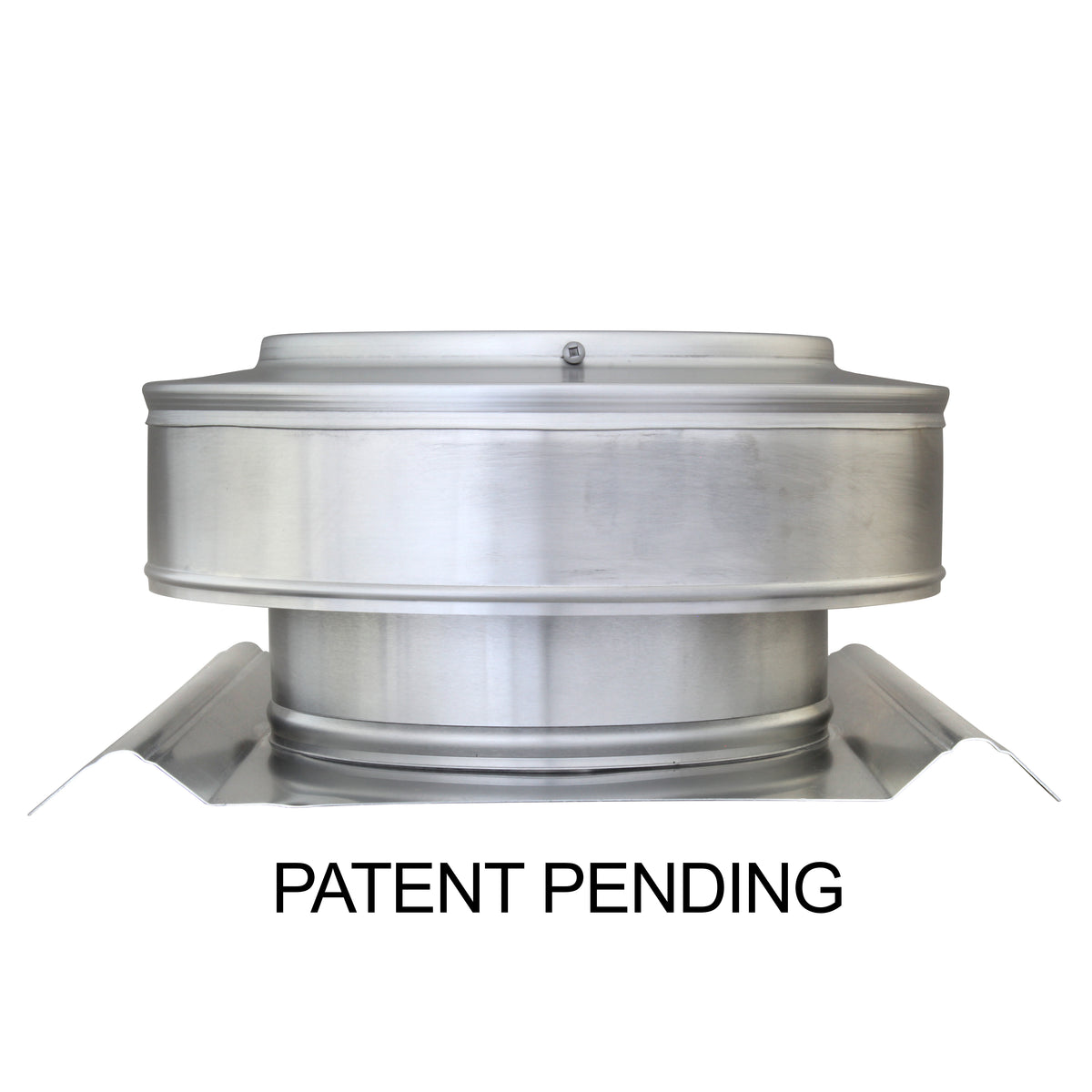 Round Back Roof Vent for SM-Rib Panel | 7" Diameter | 2" Tall Collar | Metal Roof | 38 Sq. In. NFA