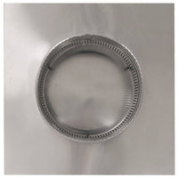Model RBV - 7 - C2 - TP | Round Back Vent | 7" Diameter | 2" Tall Collar | Tail Pipe - Active Ventilation Products