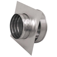 Model RBV - 7 - C2 - TP | Round Back Vent | 7" Diameter | 2" Tall Collar | Tail Pipe - Active Ventilation Products