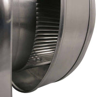 Model RBV - 7 - C2 - TP | Round Back Vent | 7" Diameter | 2" Tall Collar | Tail Pipe - Active Ventilation Products