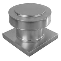 Model RBV - 7 - C4 - CMF - TP | Round Back Vent | 7" Diameter | " 4" Tall Collar | Curb Mount Flange | Tail Pipe - Active Ventilation Products