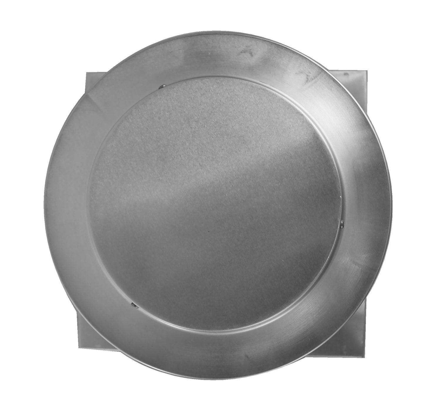 Model RBV-7-C4-CMF-TP | Round Back Vent  |  7" Diameter | " 4" Tall Collar  | Curb Mount Flange  |  Tail Pipe