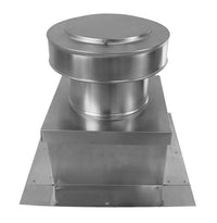 Insulated Square Roof Curb for 7" Diameter Vent | 6" high walls - Active Ventilation Products