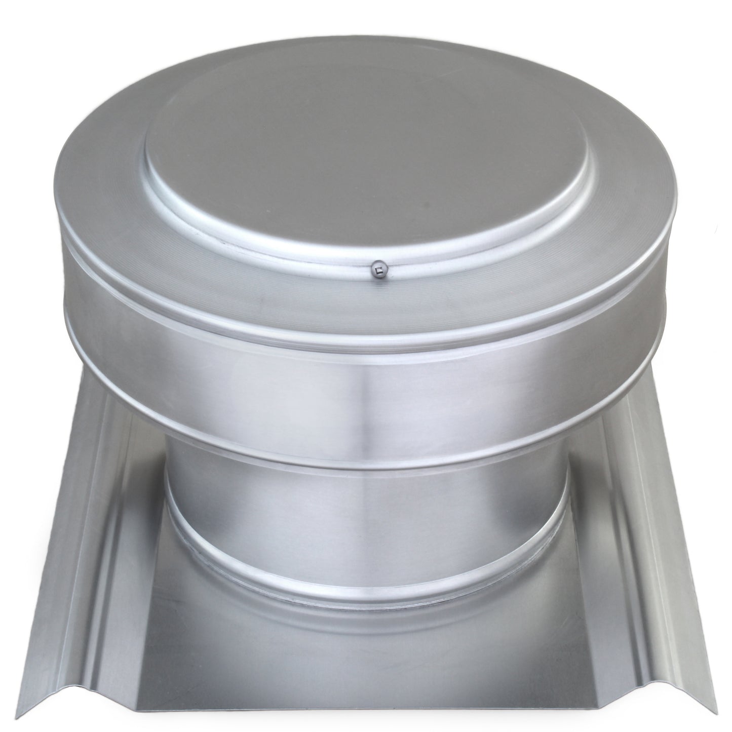 Round Back Roof Vent for SM-Rib Panel | 7" Diameter | 4" Tall Collar | Metal Roof | 38 Sq. In. NFA
