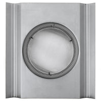 Round Back Roof Vent for SM-Rib Panel | 7" Diameter | 4" Tall Collar | Metal Roof | 38 Sq. In. NFA