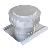 Round Back Roof Vent for SM-Rib Panel | 7" Diameter | 4" Tall Collar | Metal Roof | 38 Sq. In. NFA