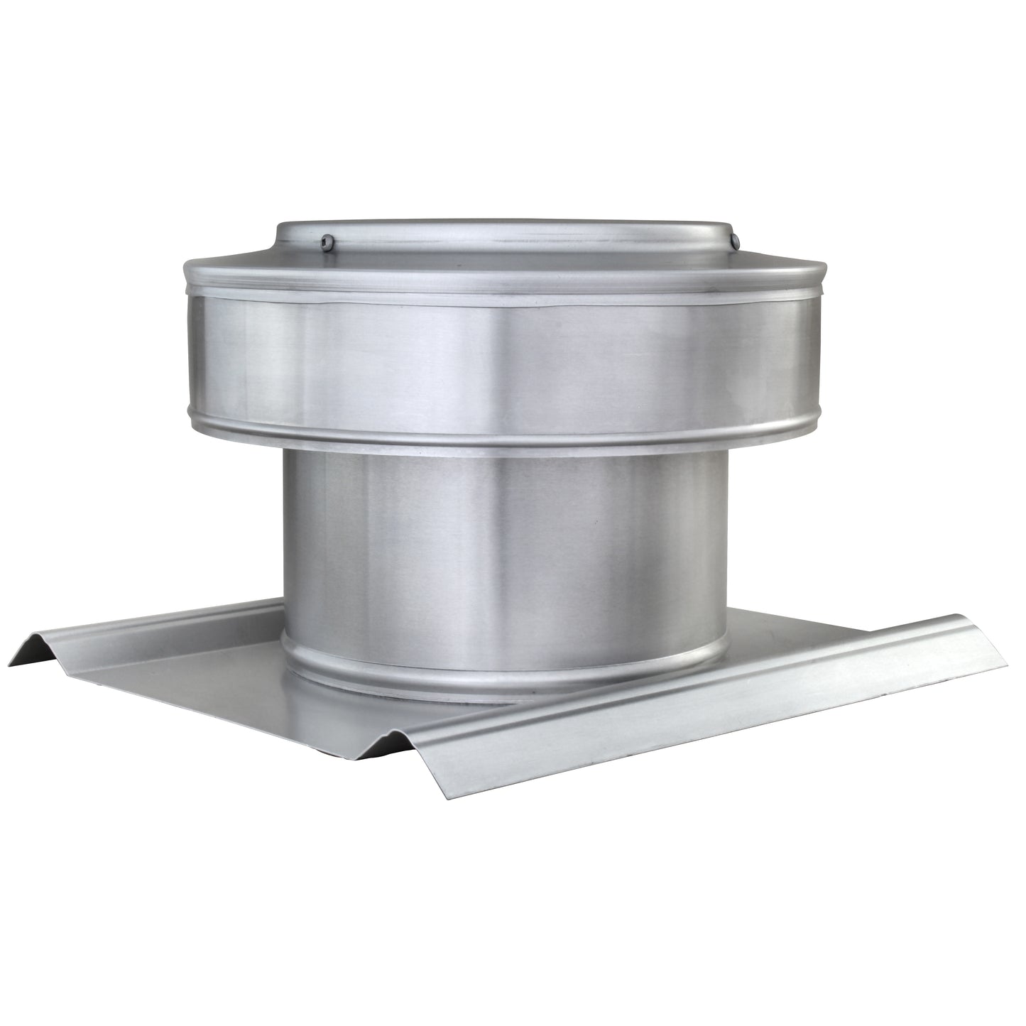 Round Back Roof Vent for SM-Rib Panel | 7" Diameter | 4" Tall Collar | Metal Roof | 38 Sq. In. NFA