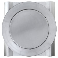 Round Back Roof Vent for SM-Rib Panel | 7" Diameter | 4" Tall Collar | Metal Roof | 38 Sq. In. NFA