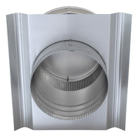 Round Back Roof Jack for SM-Rib Panel | 7" Diameter | 4" Tall Collar | Metal Roof