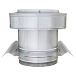 Round Back Roof Jack for SM-Rib Panel | 7" Diameter | 4" Tall Collar | Metal Roof