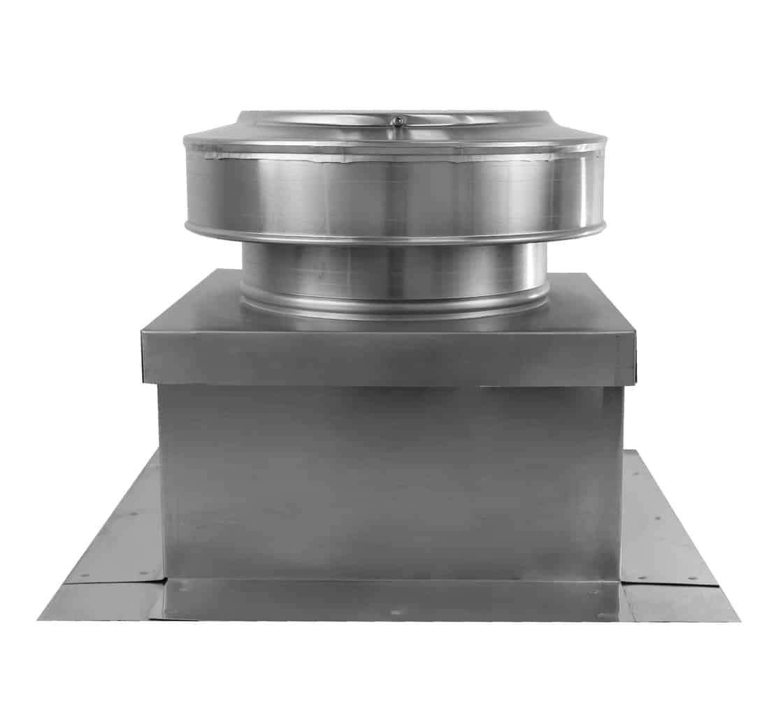 Model RC-8-H6-Ins |  Roof Curb for 8" Diameter Vent | 6" high walls | Insulated Walls