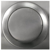 Model RBV - 8 - C2 - TP | Round Back Vent | 8" Diameter | 2" Tall Collar | Tail Pipe - Active Ventilation Products