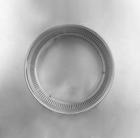 Static Vent - Round Back Roof Vent | 8" Diameter | 2" Tall Collar | Flat Flange | 50 Sq. In. NFA - Active Ventilation Products