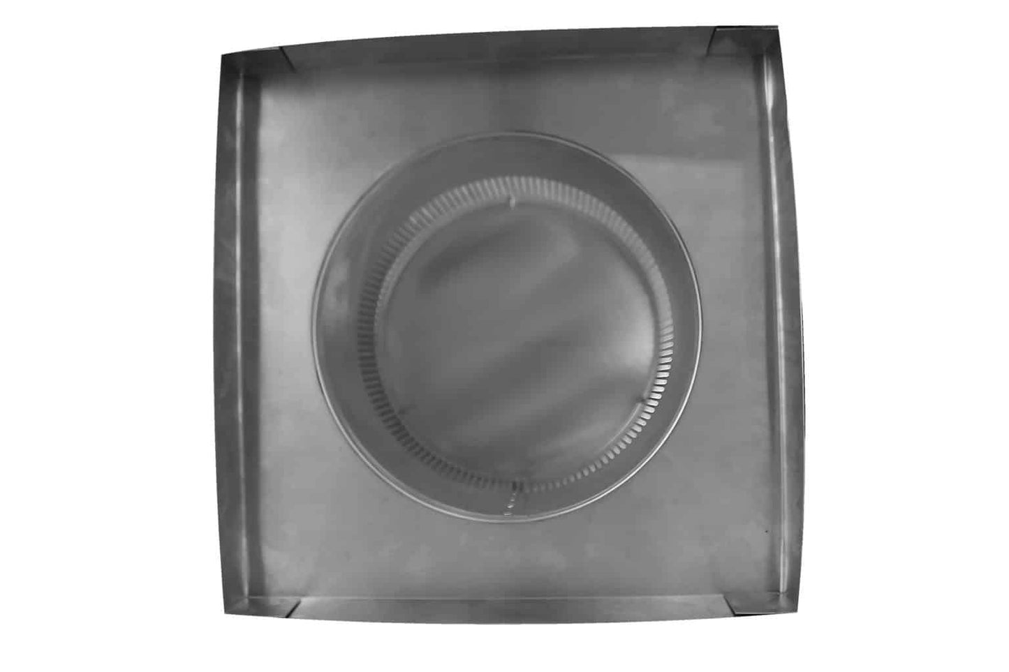 Model RBV-8-C4-CMF | Round Back Static Vent |  8" Diameter | 4" Tall Collar  |  50 Sq. In. NFA