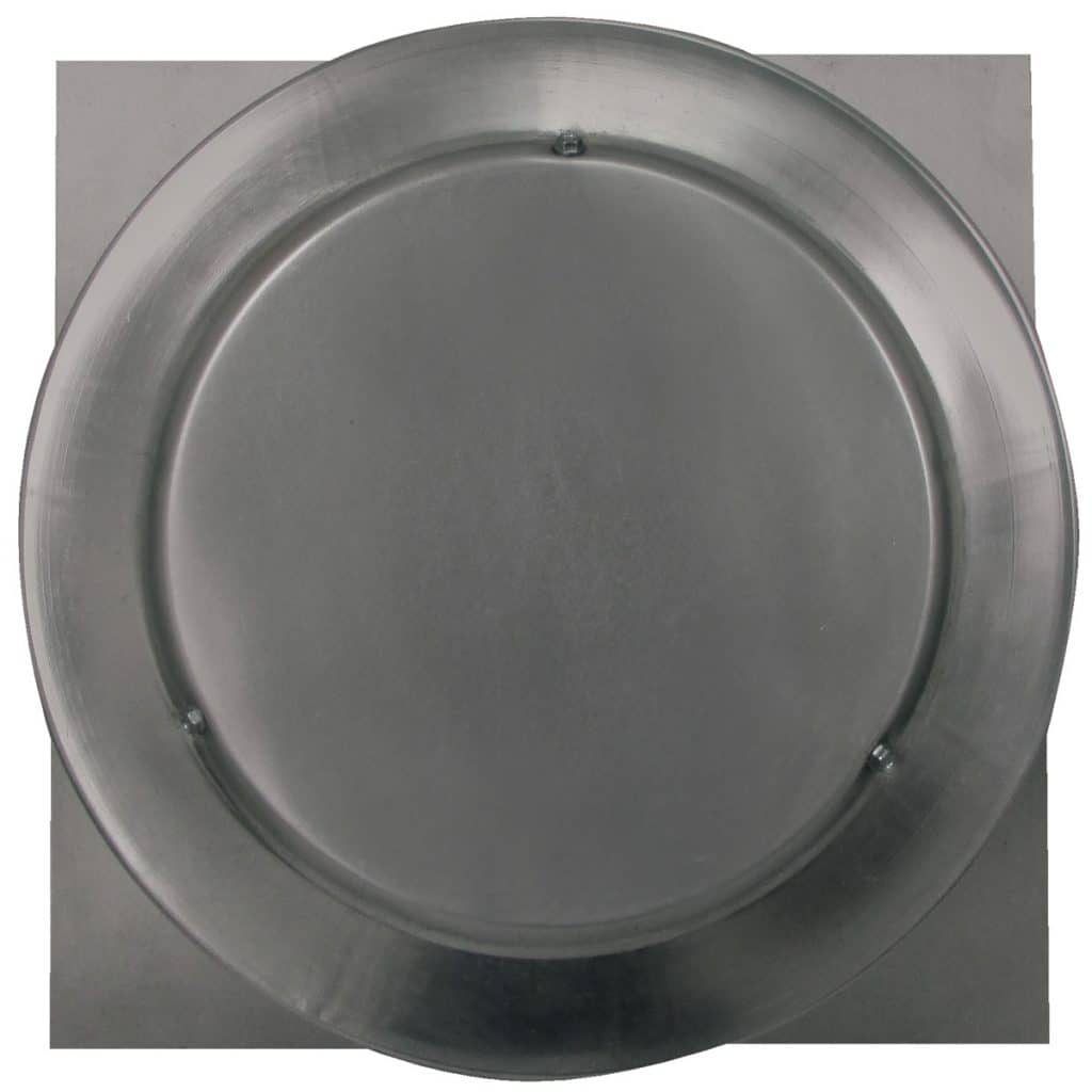 Model RBV-8-C4-TP | Round Back Vent |  8" Diameter | 4" Tall Collar  | Tail Pipe