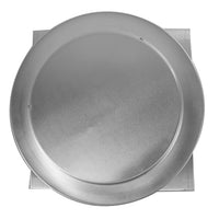 Model RBV - 9 - C2 - CMF - TP | Round Back Vent | 9" Diameter | " 2" Tall Collar | Curb Mount Flange | Tail Pipe - Active Ventilation Products