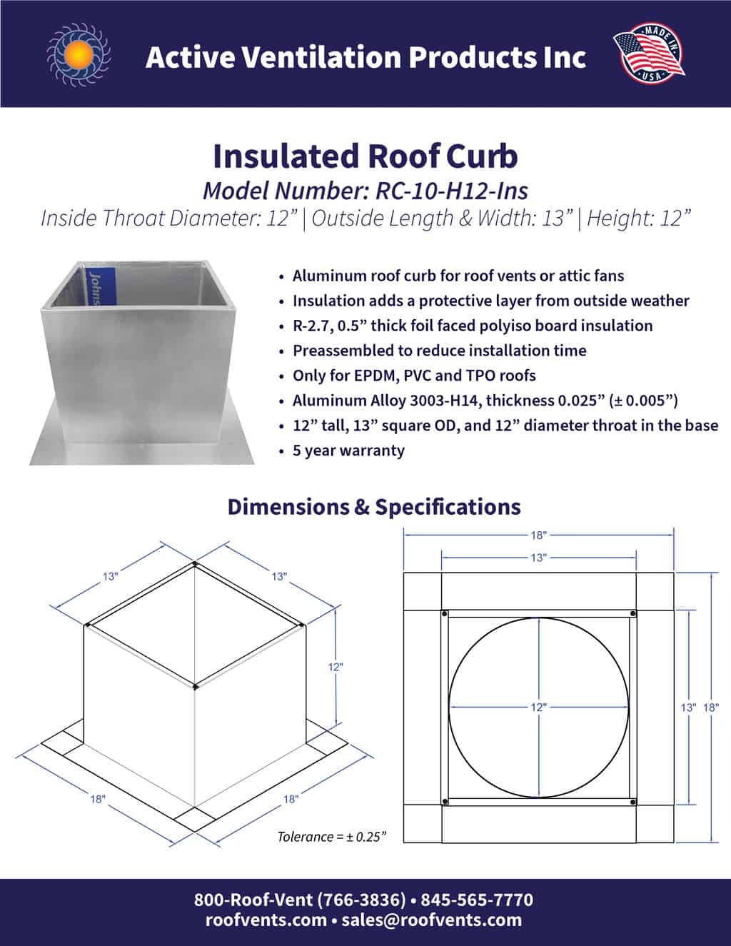 Specifications