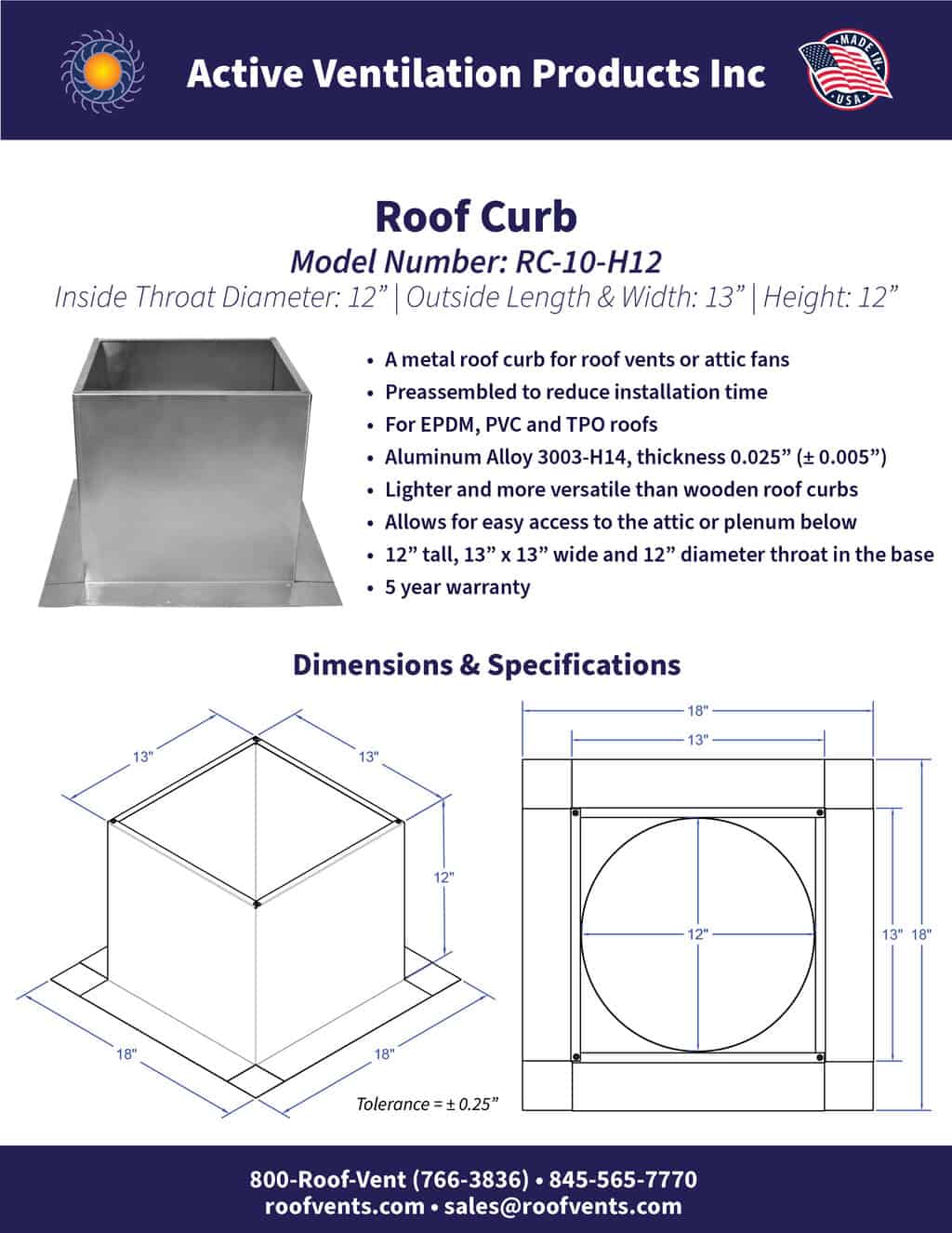 Specifications