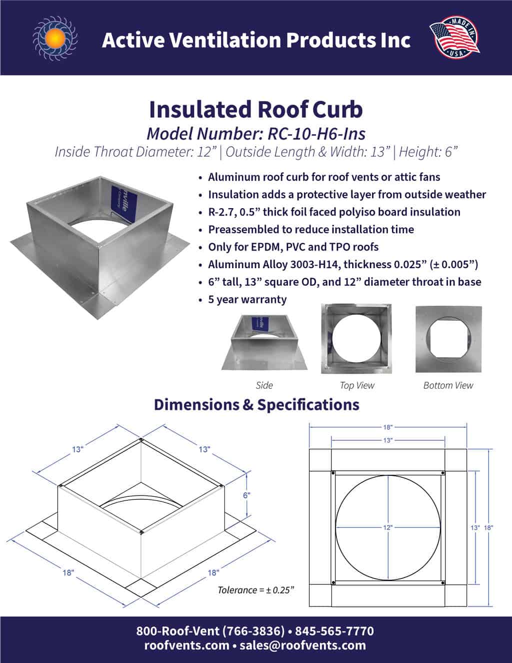 Specifications