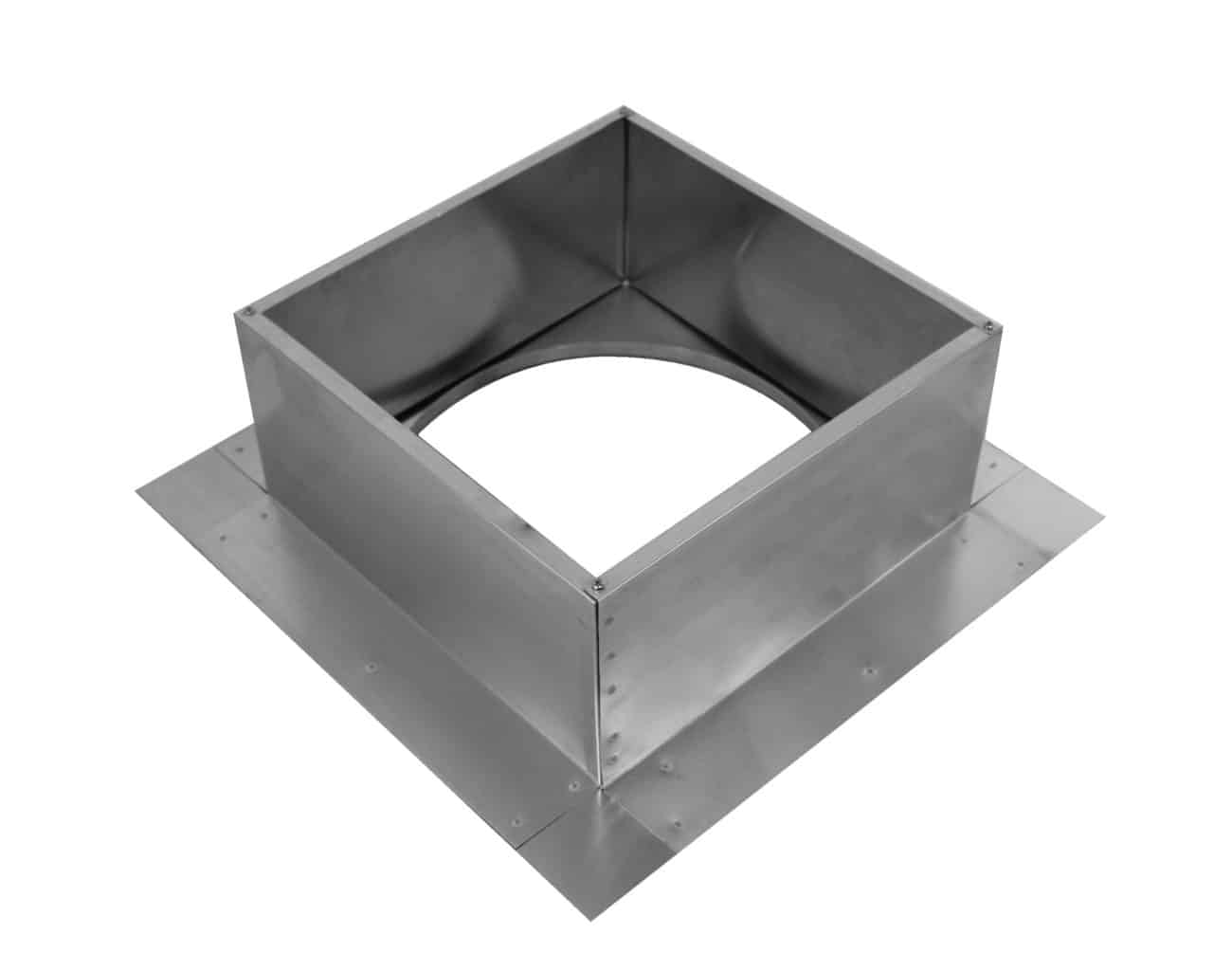 Roof Curb for 10" Diameter Vent | 6" high walls