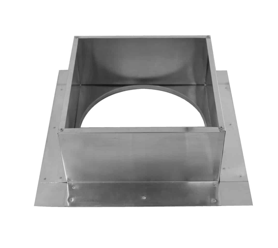 Model RC-10-H6 | Roof Curb for 10" Diameter Vent | 6" high walls