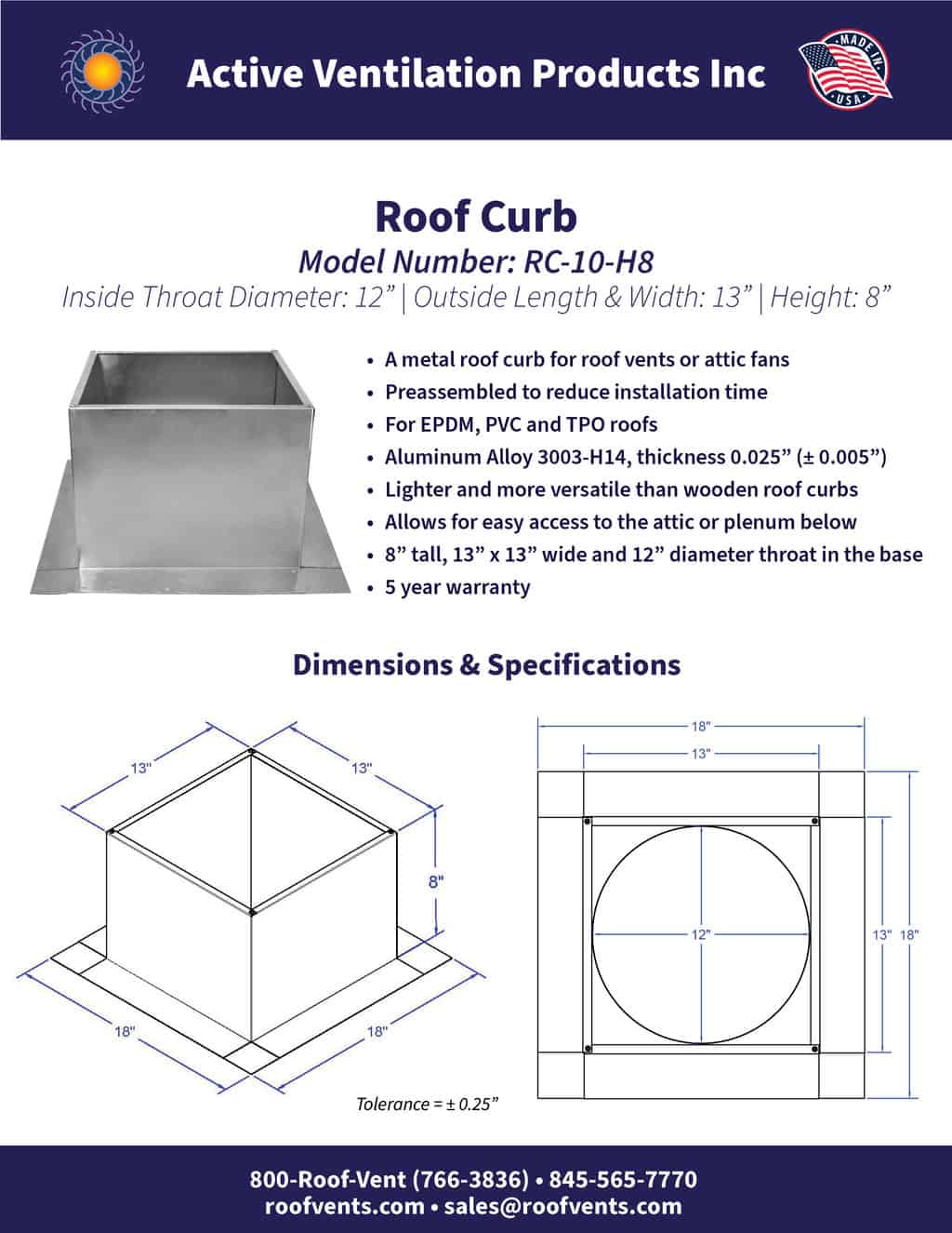 Specifications