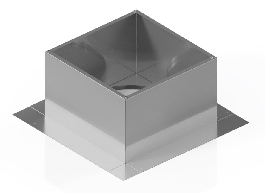 Model RC-10-H8 | Roof Curb for 10" Diameter Vent | 8" high walls