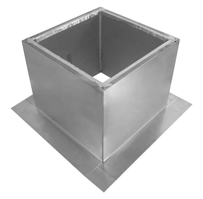 Model RC-12-H12-Ins |  Roof Curb for 12" Diameter Vent | 12" high walls | Insulated Walls