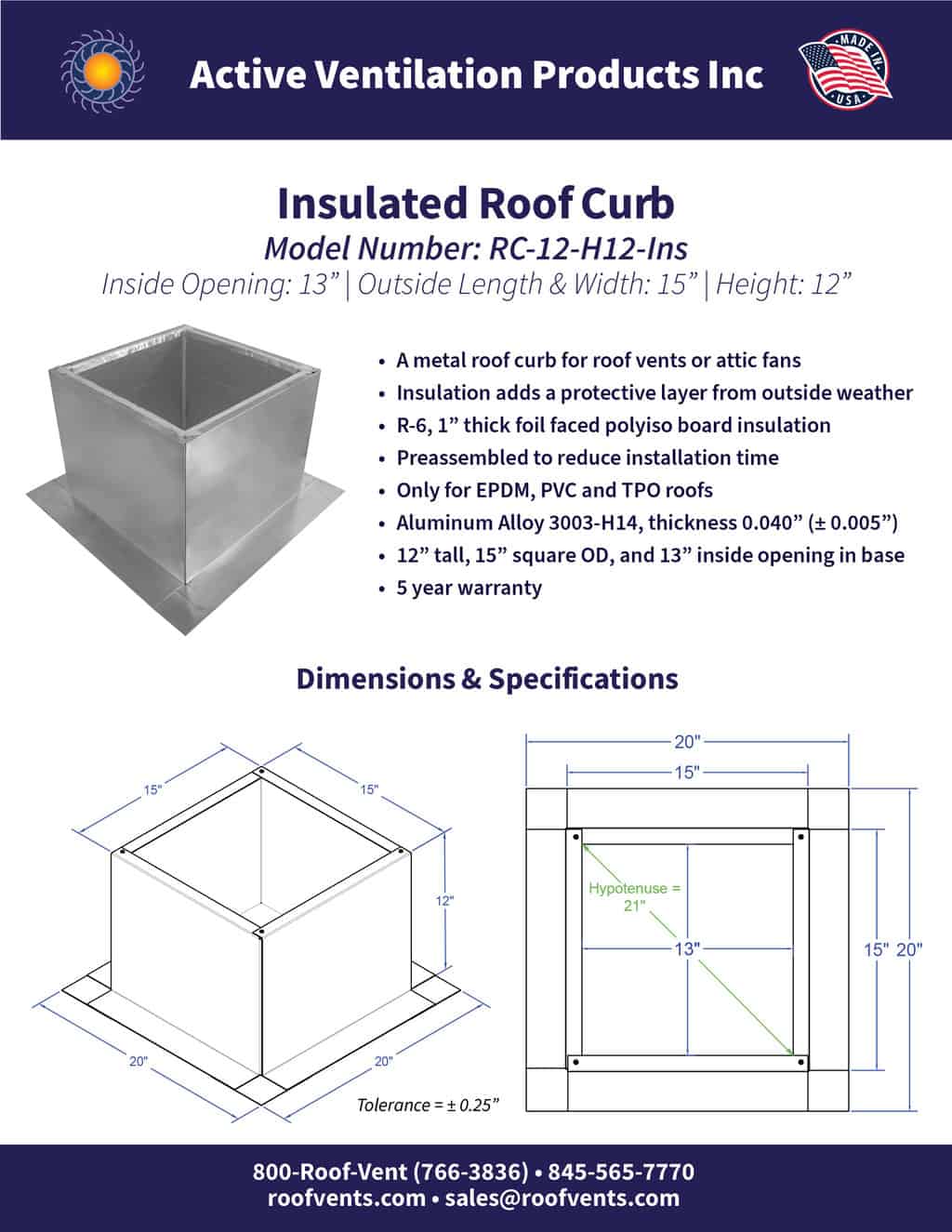 Specifications