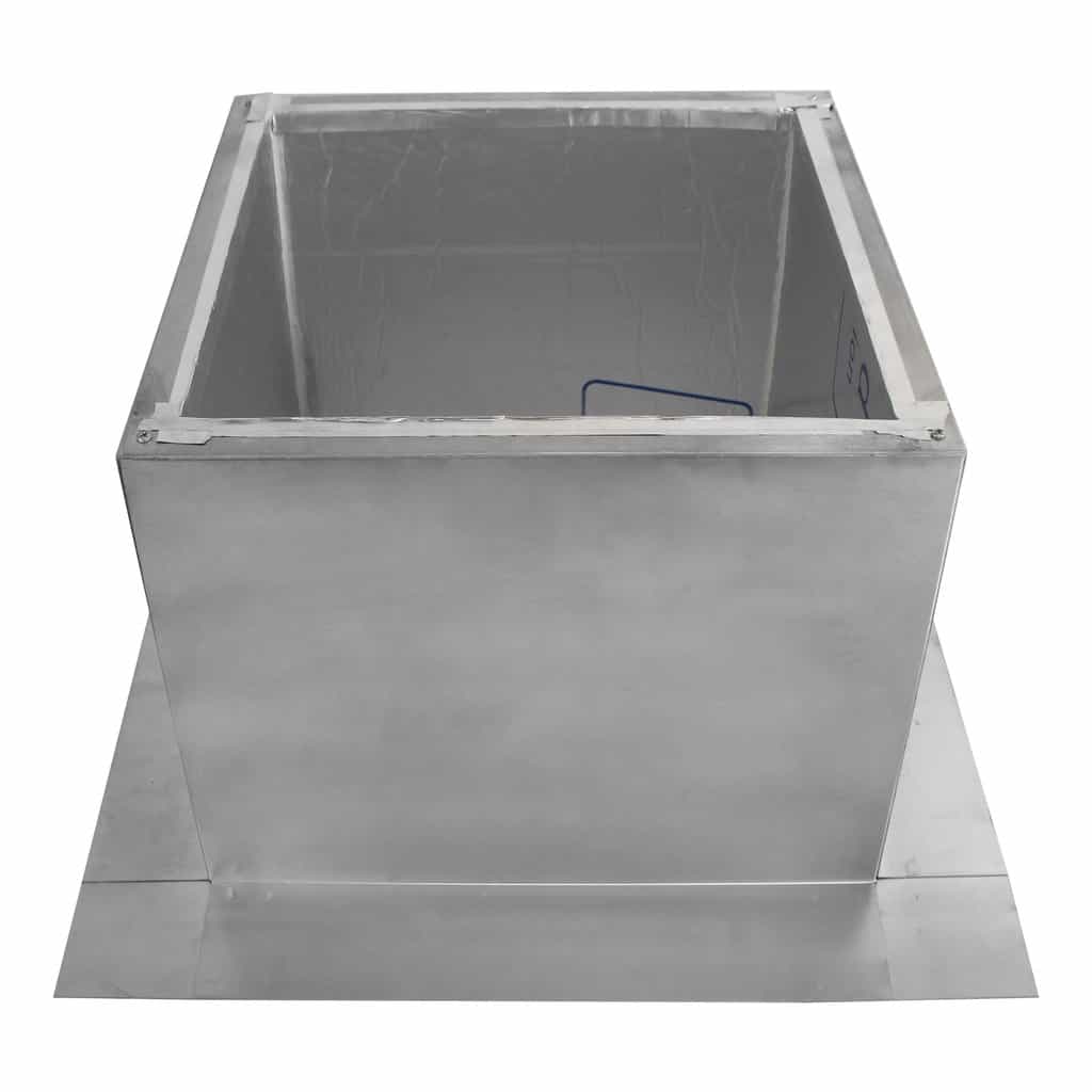 Model RC-12-H12-Ins |  Roof Curb for 12" Diameter Vent | 12" high walls | Insulated Walls