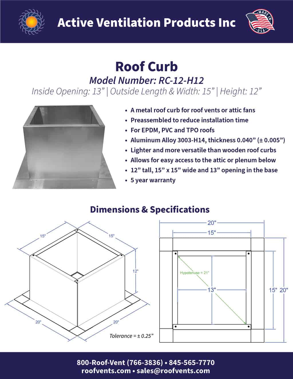 Specifications