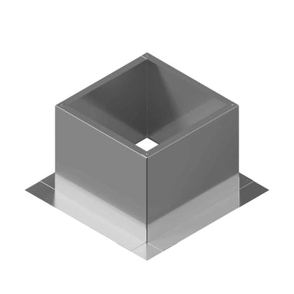 Square Roof Curb for 12" Diameter Vent | 12" high walls
