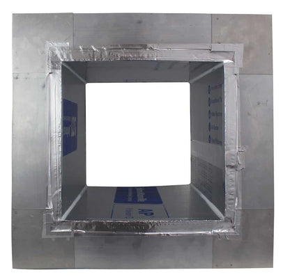 Model RC-12-H18-Ins |  Roof Curb for 12" Diameter Vent | 18" high walls | Insulated Walls