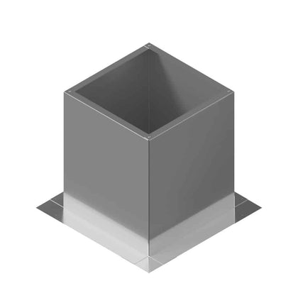 Square Roof Curb for 12" Diameter Vent | 18" high walls