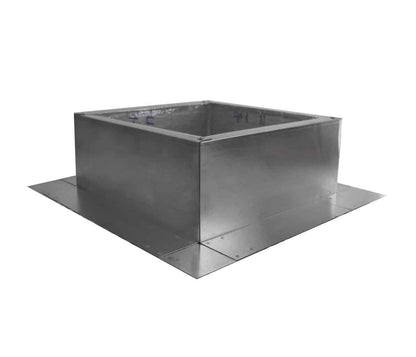 Model RC-12-H6-Ins |  Roof Curb for 12" Diameter Vent | 6" high walls | Insulated Walls