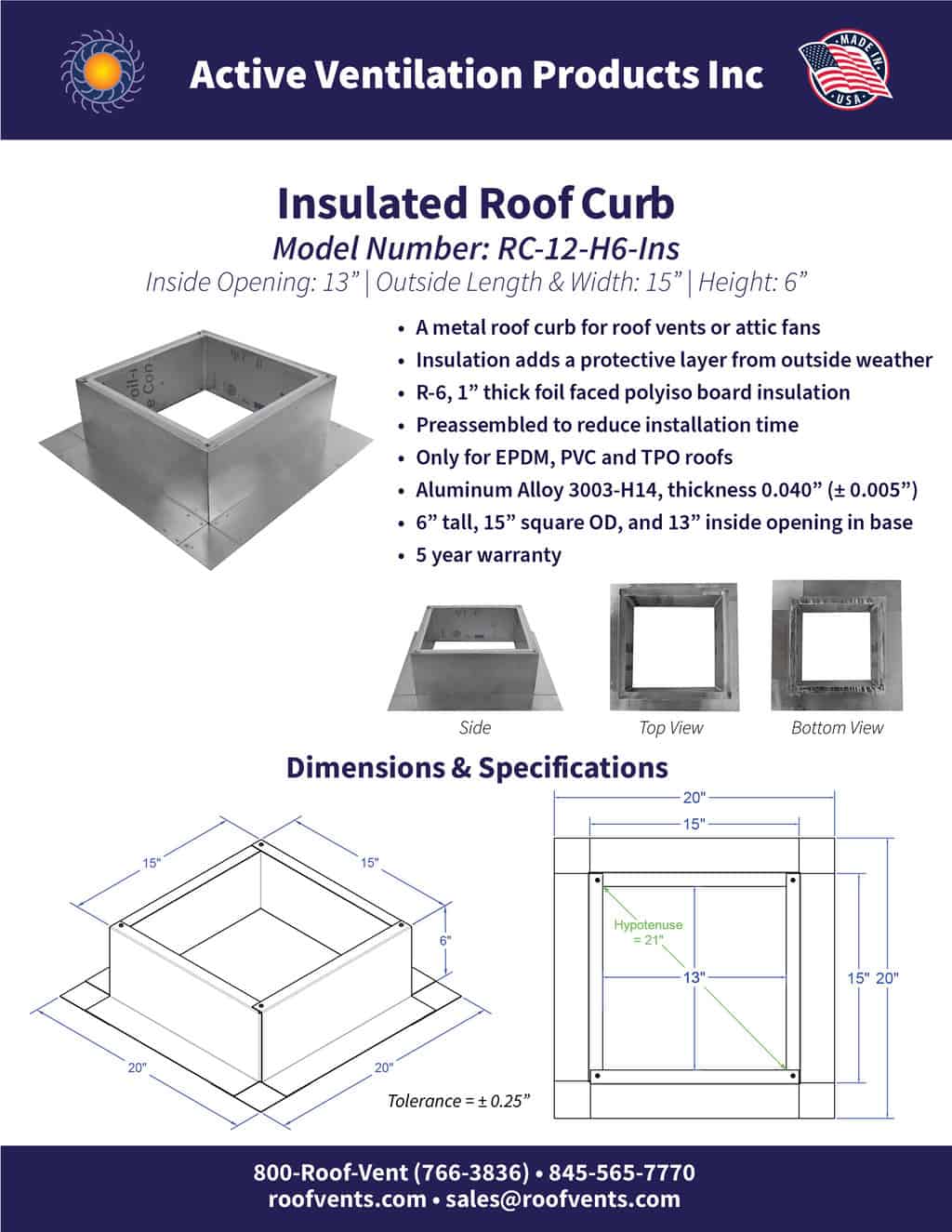 Specifications