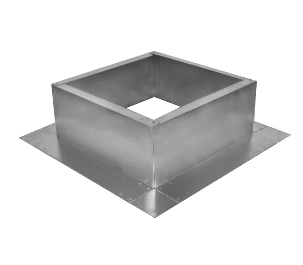 Model RC-12-H6 | Roof Curb for 12" Diameter Vent | 6" high walls