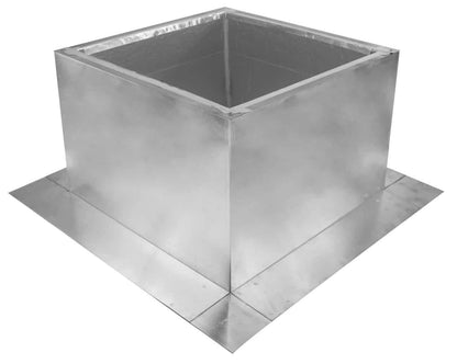 Model RC-12-H8-Ins |  Roof Curb for 12" Diameter Vent | 8" high walls | Insulated Walls