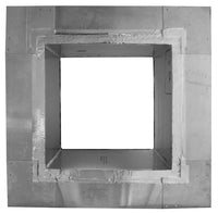 Insulated Square Roof Curb for 12" Diameter Vent | 8" high walls - Active Ventilation Products