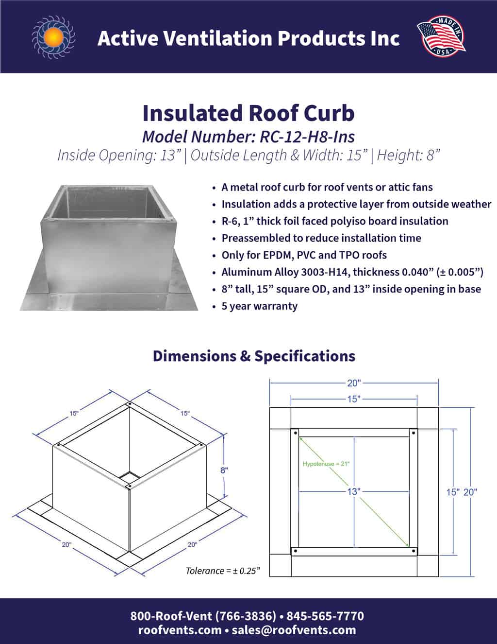 Specifications