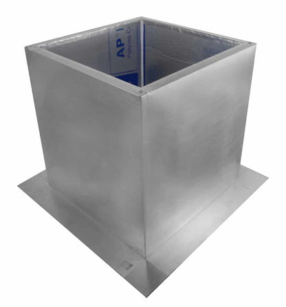 Model RC-14-H18-Ins | Roof Curb for 14" Diameter Vent | 18" high walls | Insulated Walls