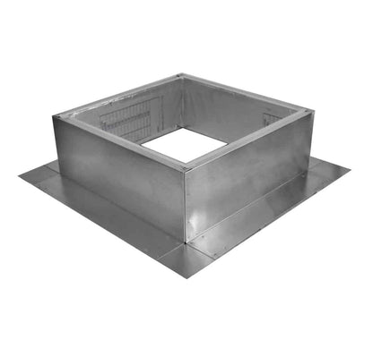 Model RC-14-H6-Ins |  Roof Curb for 14" Diameter Vent | 6" high walls | Insulated Walls