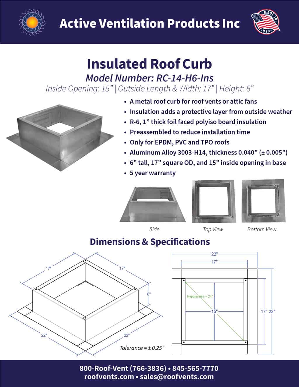 Specifications