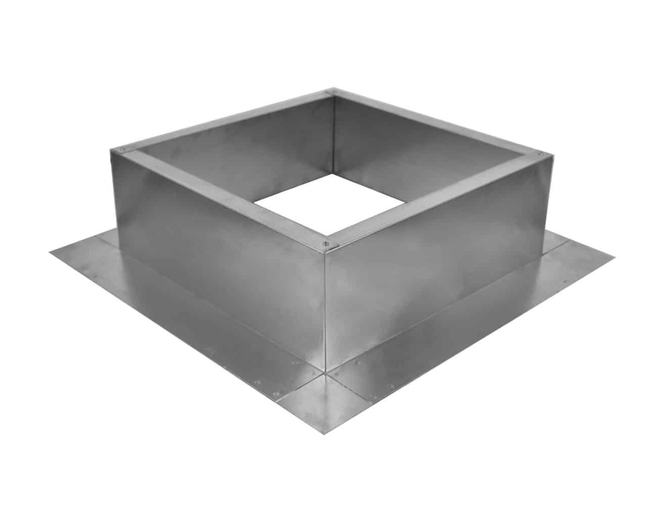 Roof Curb for 14" Diameter Vent | 6" high walls