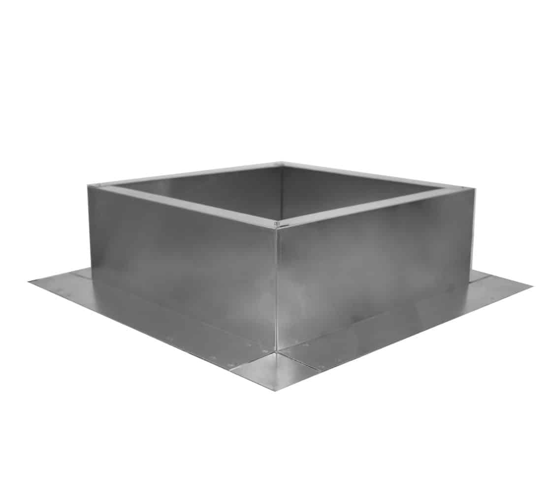 Roof Curb for 14" Diameter Vent | 6" high walls