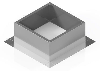 Square Roof Curb for 14" Diameter Vent | 8" High Walls