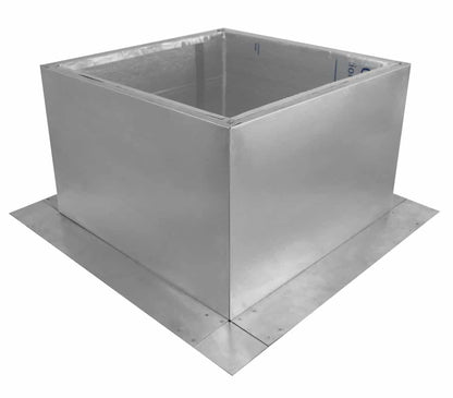 Model RC-16-H12-Ins |  Roof Curb for 16" Diameter Vent | 12" high walls | Insulated Walls